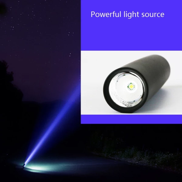 41CM Baseball Bat Glare Flashlight Self-defense Protection Security Equipment Aluminum Flashlight LED Flashlight - Bild 4