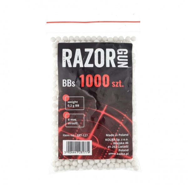 Airsoft kulor RazorGun 0.20 g/1000st