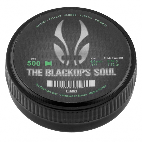 Black Ops Soul flat shot 4,5 mm | 500st